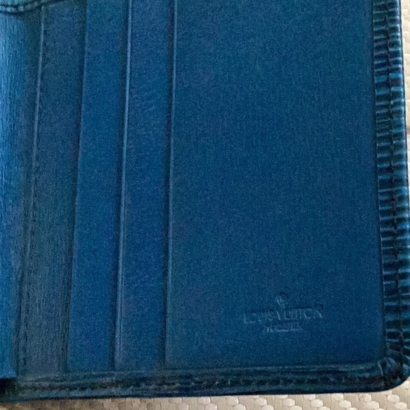 LV Epi Royal Blue Men’s Wallet - Picture 5 of 5